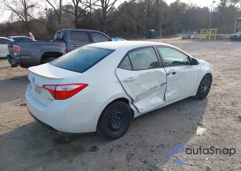2016 Toyota Corolla Le Eco from USA, damaged, VIN 5YFBPRHE1GP424960